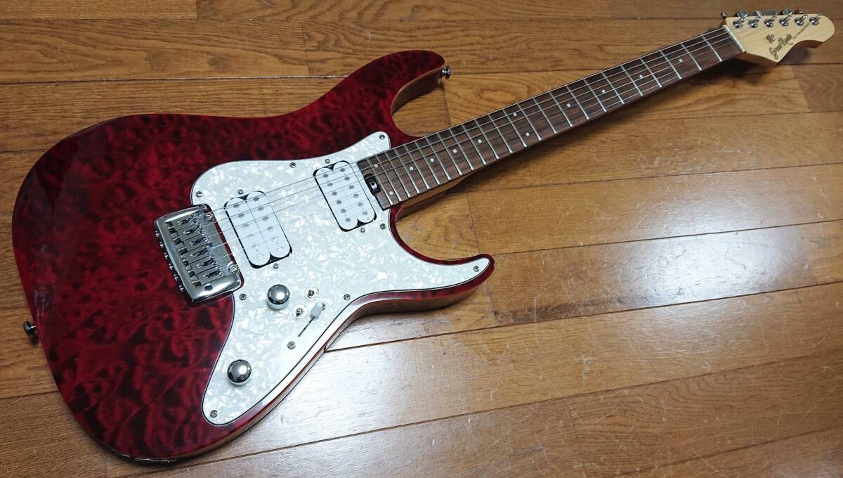 GrassRoots by ESP G-MR-55R See Thru Red グラスルーツ MIRAGE ミラージュ Grass Roots SNAPPER スナッパー の画像1