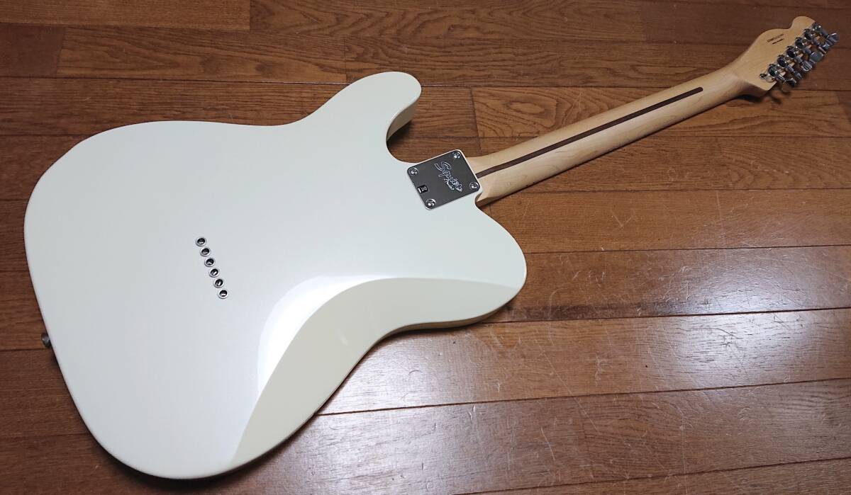 Squier by Fender Contemporary Telecaster HH Pearl White スクワイヤ― テレキャスター 2ハム テレギブ パールホワイト フェンダーの画像7