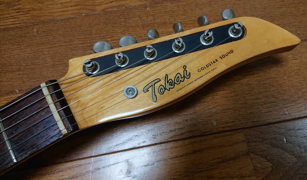 Tokai TALBO 木製 シルバー 3シングル トーカイ タルボ ウッドボディ Talboの画像3