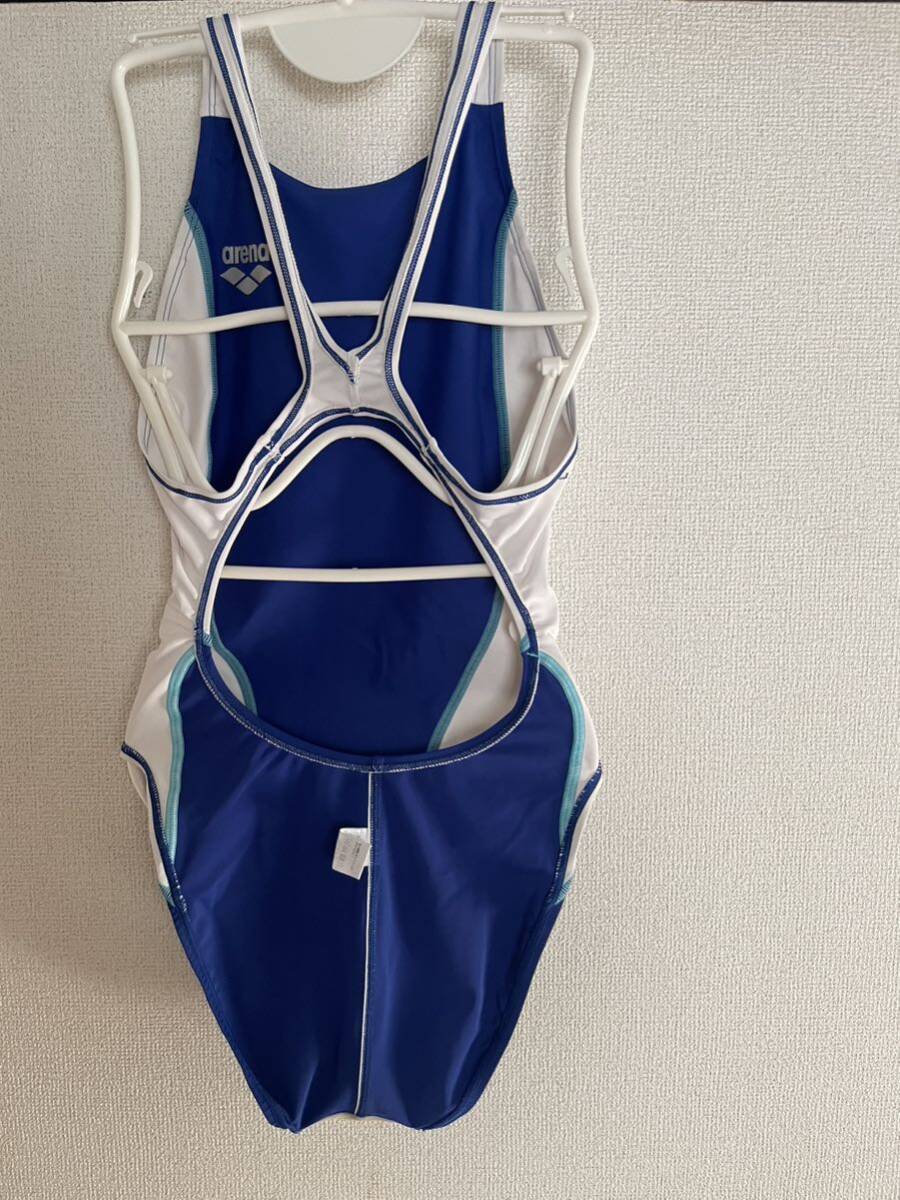 アリーナ 競泳水着 レディース NUX ORIAN1103W ブルー ハイレグ arena サイズXOの画像4