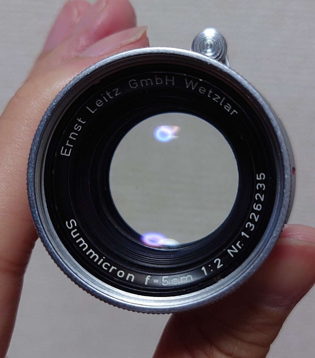 Leica Leitz Summicron 50mm F2 Lens for Leica M 山崎光学オーバーホール品　オマケ付き