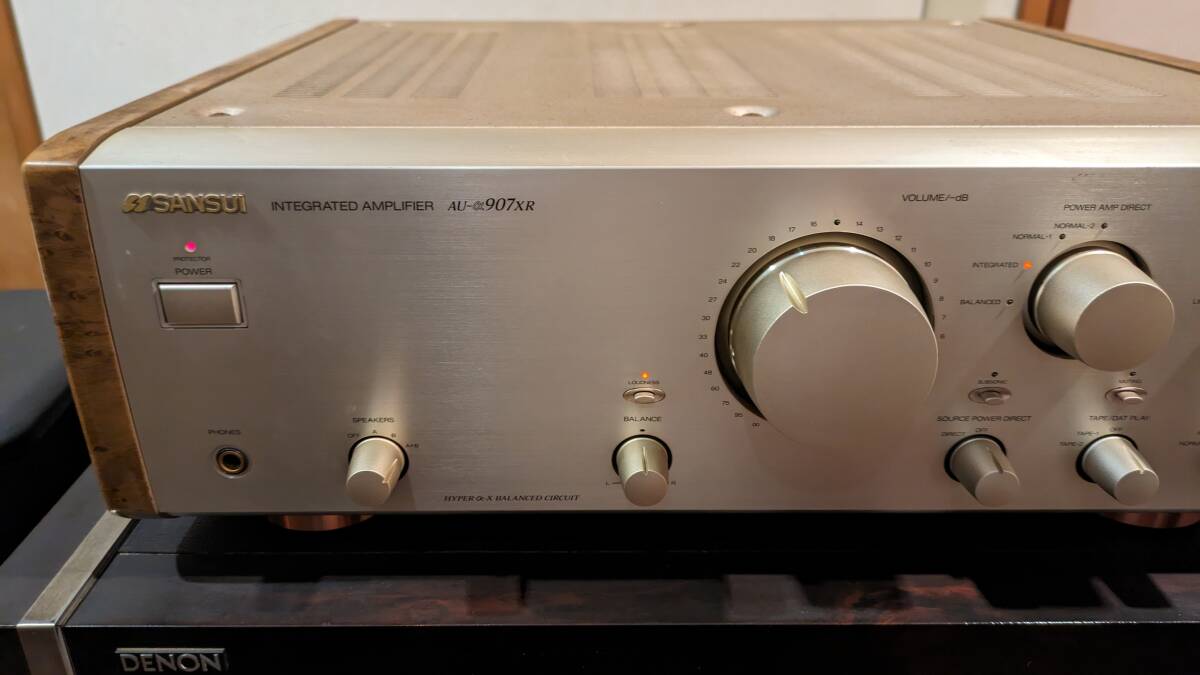 SANSUI Sansui landscape AU-a907XR pre-main amplifier sound audio equipment 