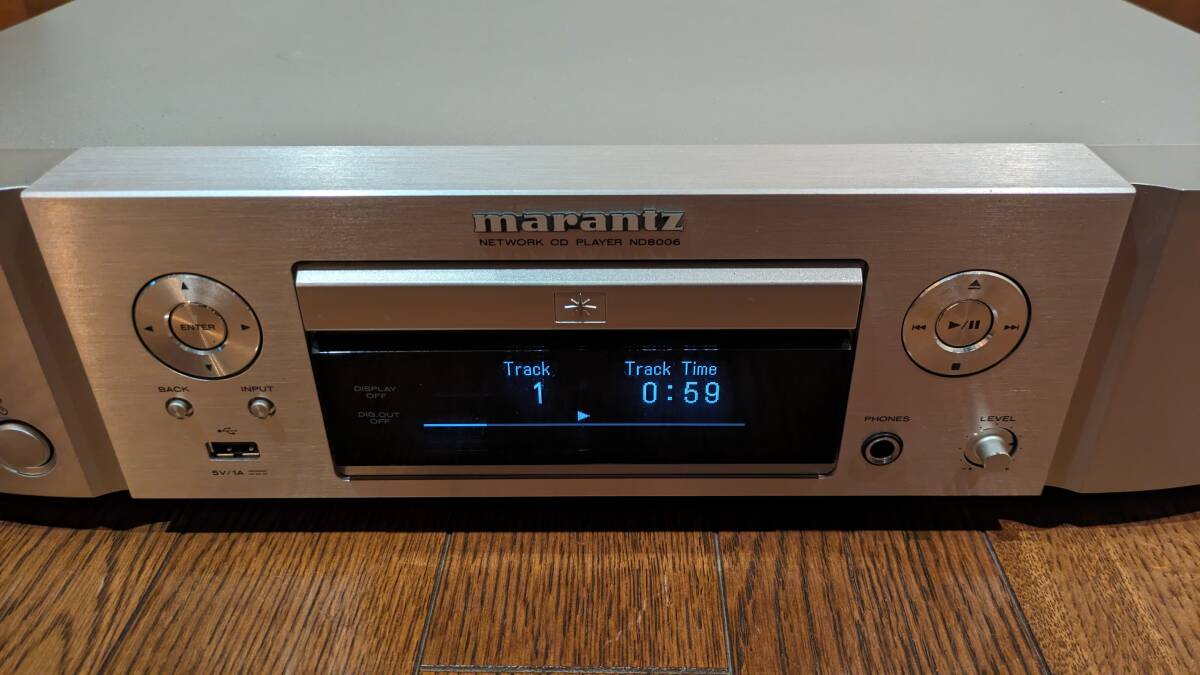 マランツ marantz ND8006 CDドライブ搭載ネットワークプレーヤー 2021年製の画像2