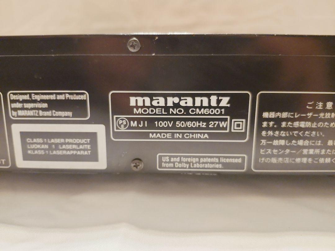 Marantz cm6001_画像9