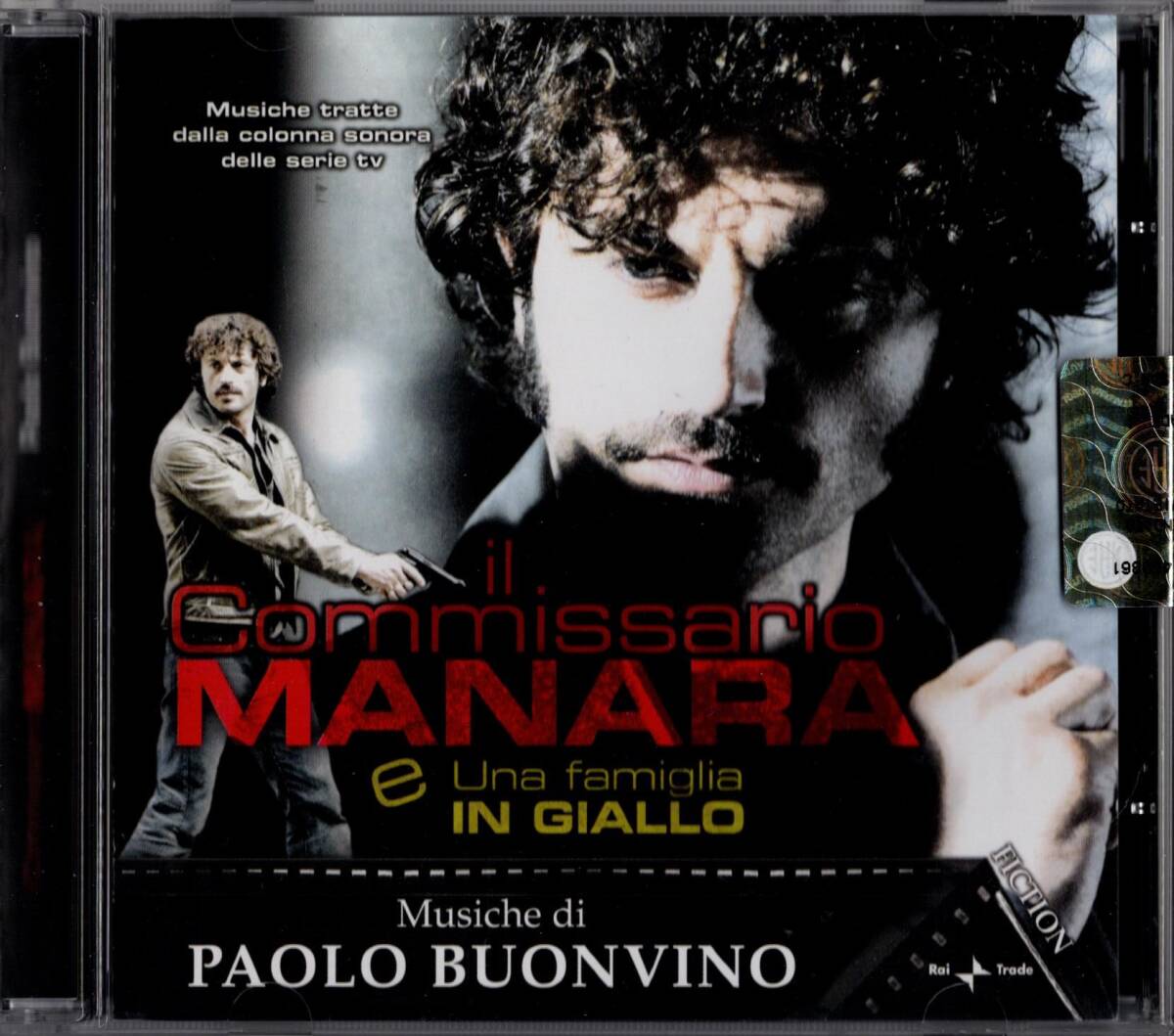 【CD】パオロ・ブォンヴィーノ「IL COMMISSARIO MANARA / UNA FAMIGLIA IN GIALLO」2008年発売・イタリア盤サントラ＊PAOLO BUONVINOの画像1
