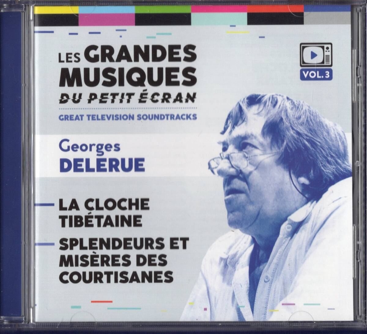 【サントラCD】ジョルジュ・ドルリュー「LES GRANDES MUSIQUES DU PETIT ECRAN VOL.3」仏盤(MUSIC BOX)＊2020年発売＊良品の画像1