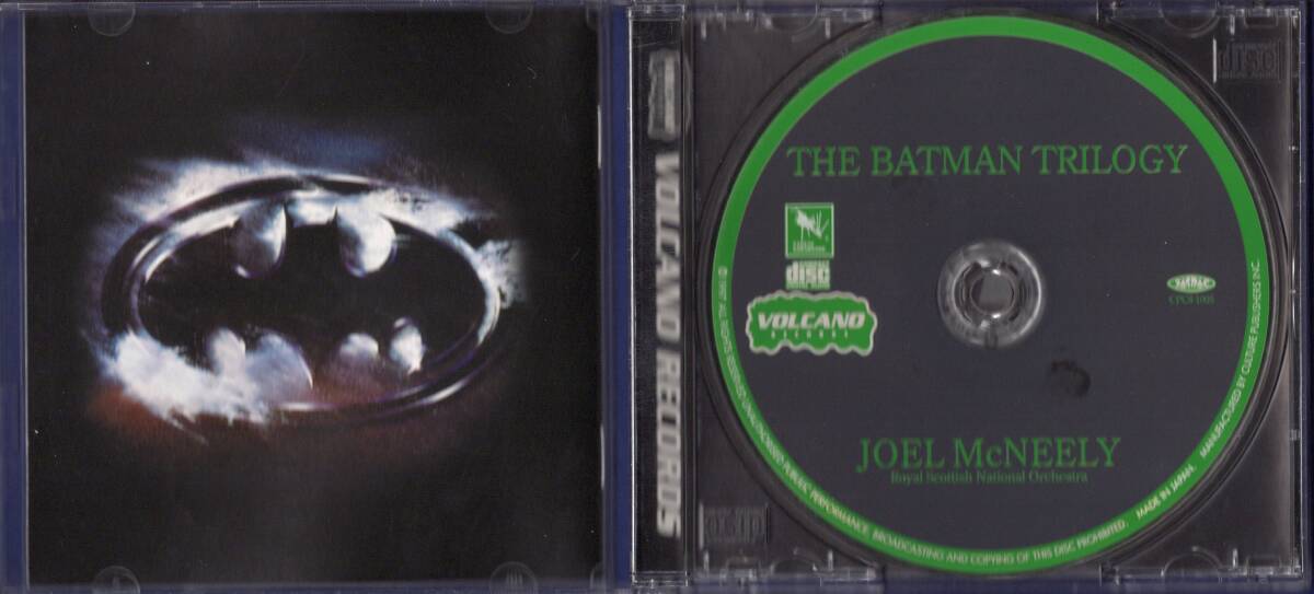 【CD】ジョエル・マクニーリー「バットマン・トリロジー」1997年発売・国内盤サントラ スコア ＊ダニー・エルフマン＊見本盤の画像3