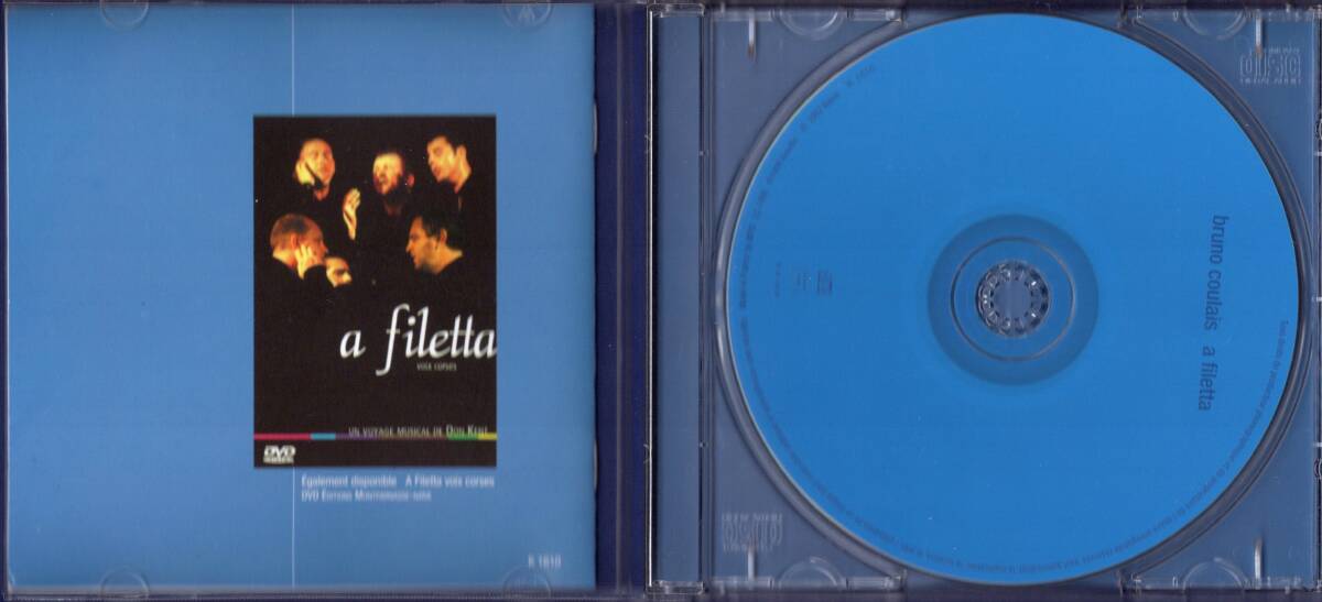 【CD】ブリュノ・クーレ「A Filetta (DON JUAN /ドン ジュアン) 」2002年発売・フランス盤サントラ ＊良品＊BRUNO COULAISの画像3