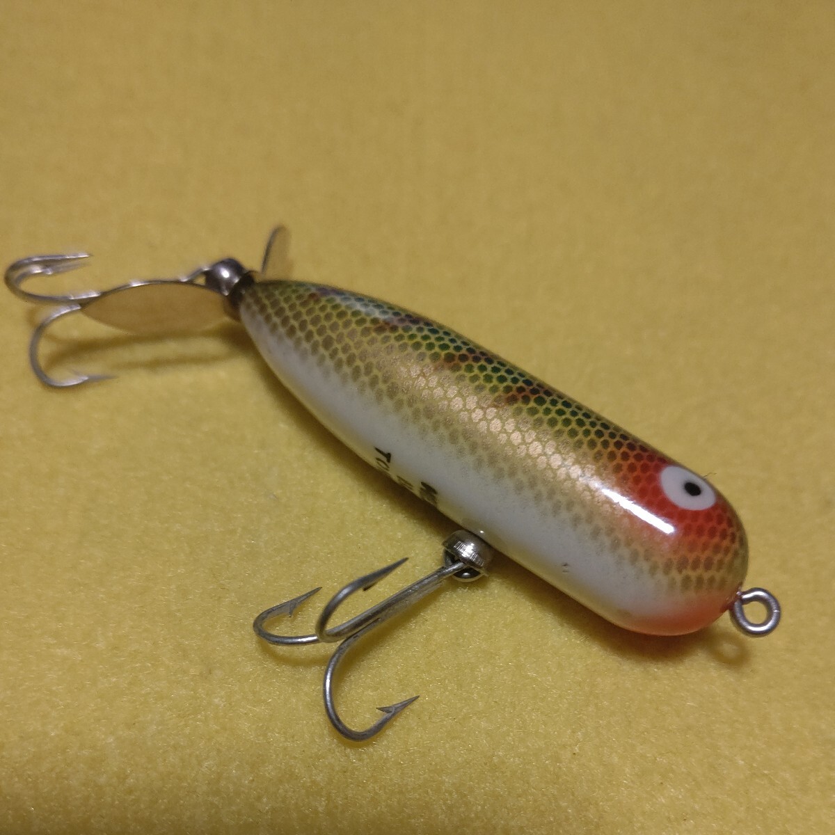 オールドへドン、ベビートーピード、縦割れ、吹き目、Lベタ / Heddon,へドンの画像1