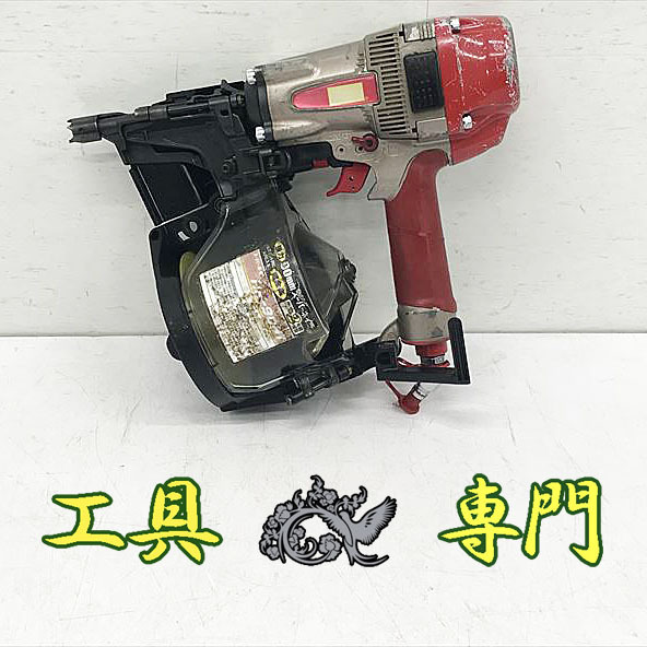 Q2469 送料無料！値下げ！【中古品】高圧90mm釘打ち機 MAX HN-90N1 エア工具 打込み【中古】_画像1