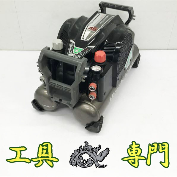 Q5264 送料無料!【中古品】高圧エアコンプレッサ 45気圧 12L 日立工機 EC1445H2 エア工具 コンプ