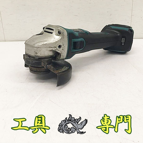 Q5469 送料無料！【中古品】18V125mmディスクグラインダー マキタ GA504D 充電工具 研削_画像1