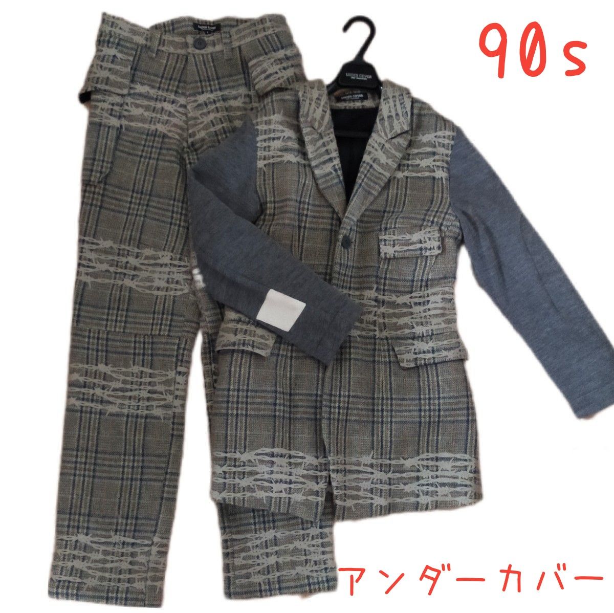 アンダーカバー 90s テーラー ジャケット セットアップ ワイヤー アンダーカバー 90s テーラー ジャケット セットアップ ワイヤー