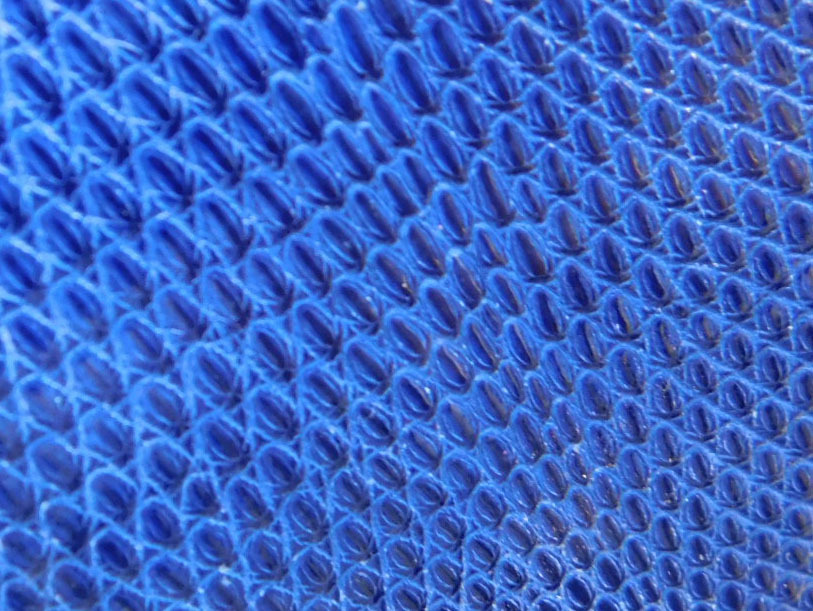 トカゲ革（リザード） ブルー 2枚の画像1