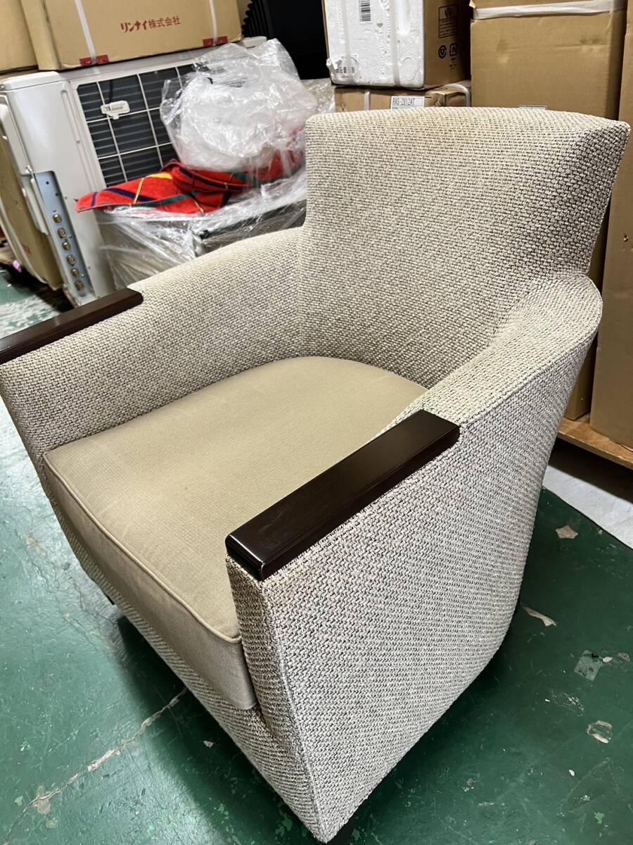 JT2404)カッシーナ イクスシー 一人掛けソファ 中古 シミあり JT2404)カッシーナ イクスシー 一人掛けソファ 中古 シミあり