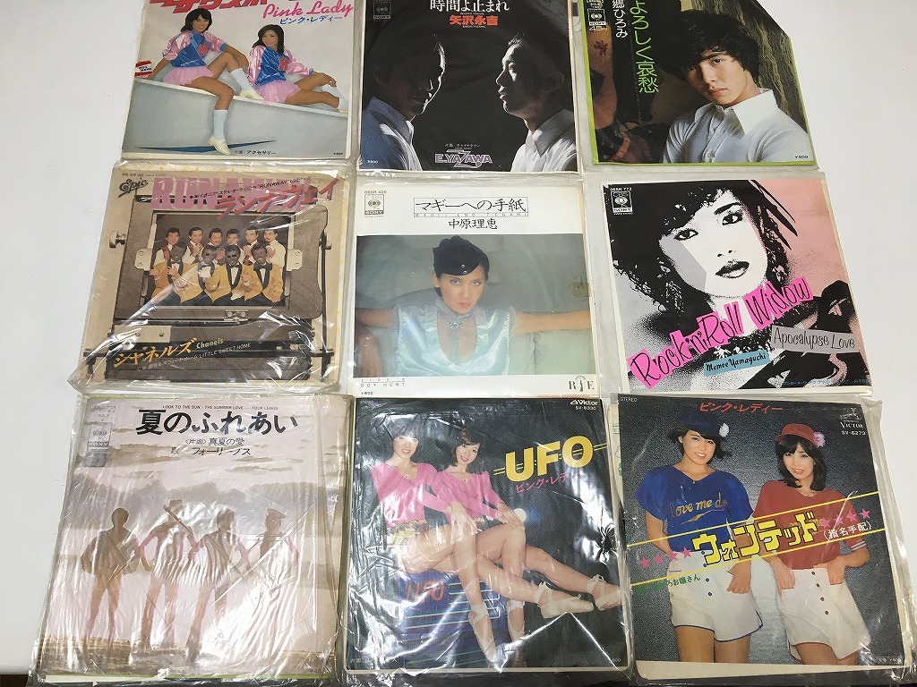 SP record record set sale 96 sheets Yamaguchi Momoe Candies Pink Lady - river Nakami .ABBA carpe nta-z other Showa era song Japanese music western-style music 