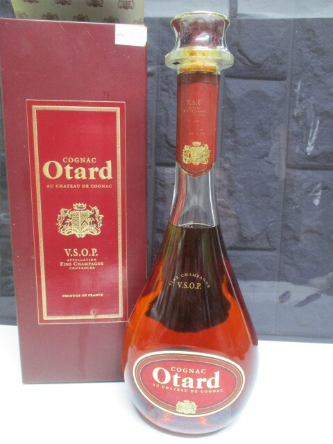 Y923/未開栓 古酒 オタール Otard XO ブランデー コニャック 700ml/40%の画像1