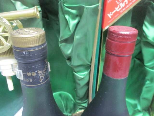 Y891/未開栓 古酒 L.Dorville ナポレオン ピュアグレープ ブランデー 2本セット まとめ売りの画像6
