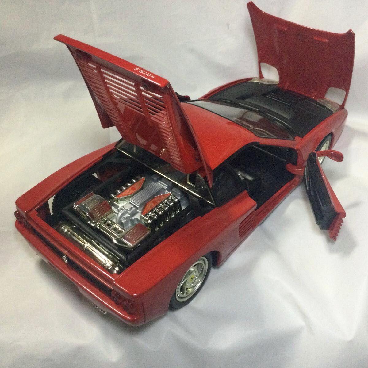 FERRARI F512M Testarossa 1/18 Hot Wheels Mattel|Yahoo FERRARI F512M Testarossa 1/18 Hot Wheels Mattel|Yahoo