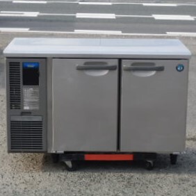 2017年製 ホシザキ 冷蔵 コールドテーブル RT-120SNF-E-ML W120D60H80cm 242L 100V 72kg 台下 冷蔵庫 庫内灯LED ワイドスルーの画像1