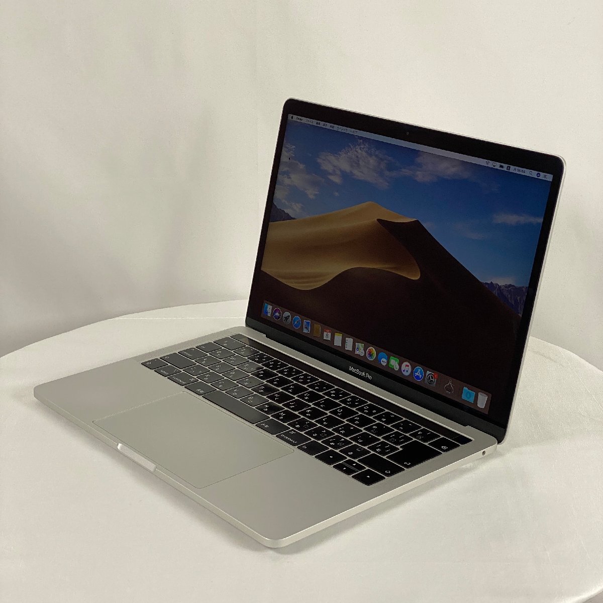★１円スタートお得！★MacBookPro 13-inch 2019 Apple 8GB 128GB シルバー アップル 充放電回数 271回【中古】JISキーボードの画像2