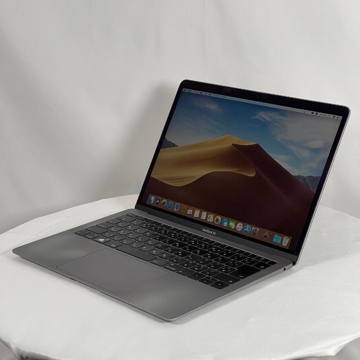 ★１円スタートお得！★MacBookAir 13-inch 2019 Retina Apple 16GB 512GB スペースグレイ アップル 充放電回数 313回【中古】JISキーボーの画像2