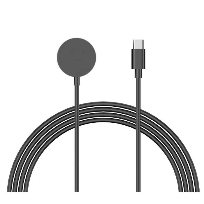 【A1C】Apple Watch ワイヤレス充電器　USB-C接続タイプ(黒)