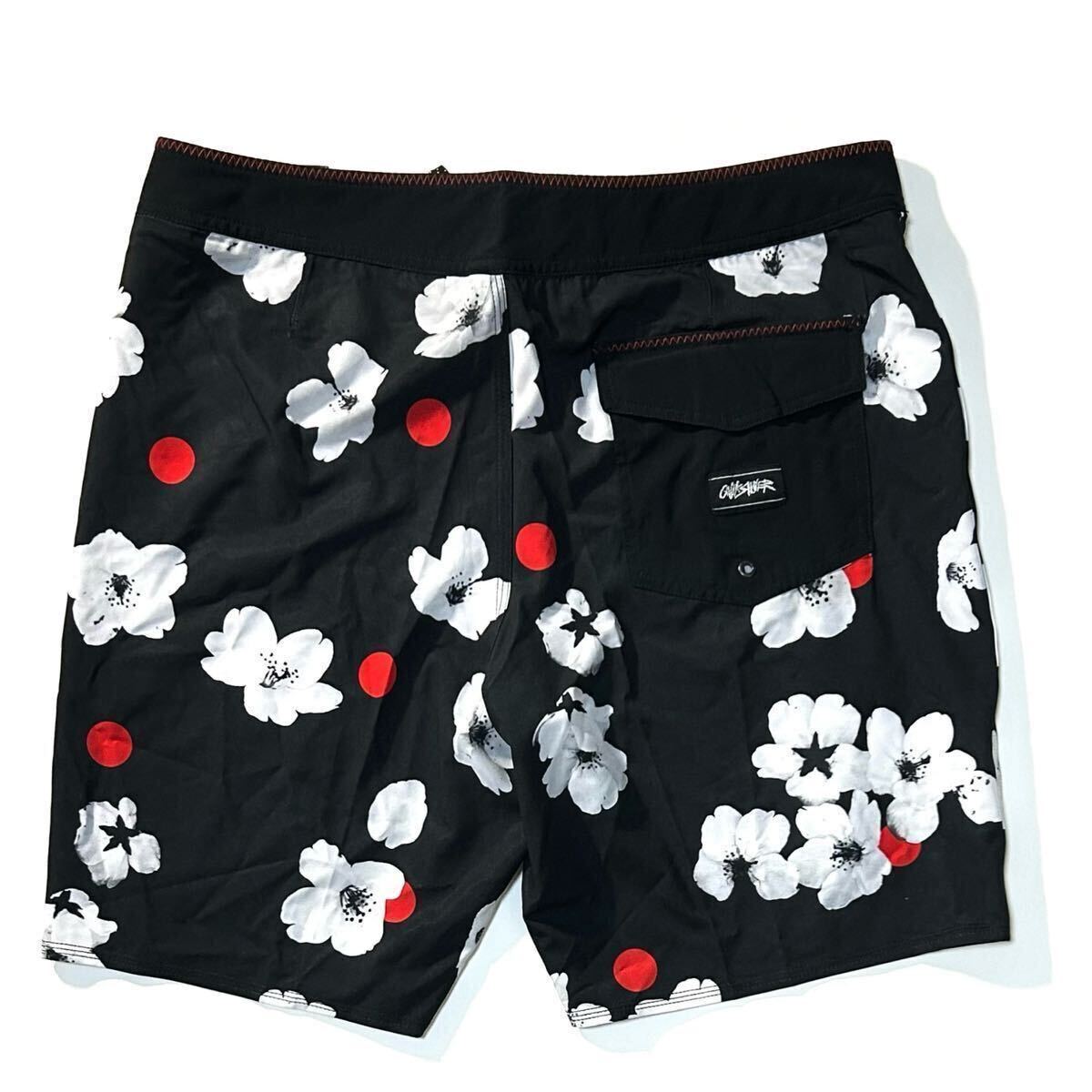 【Quiksilver】Cherry Pop 19 Swim Shorts in Black BOARD SHORTS クイックシルバー 4WAYストレッチサーフショーツ ボードショーツ_画像7