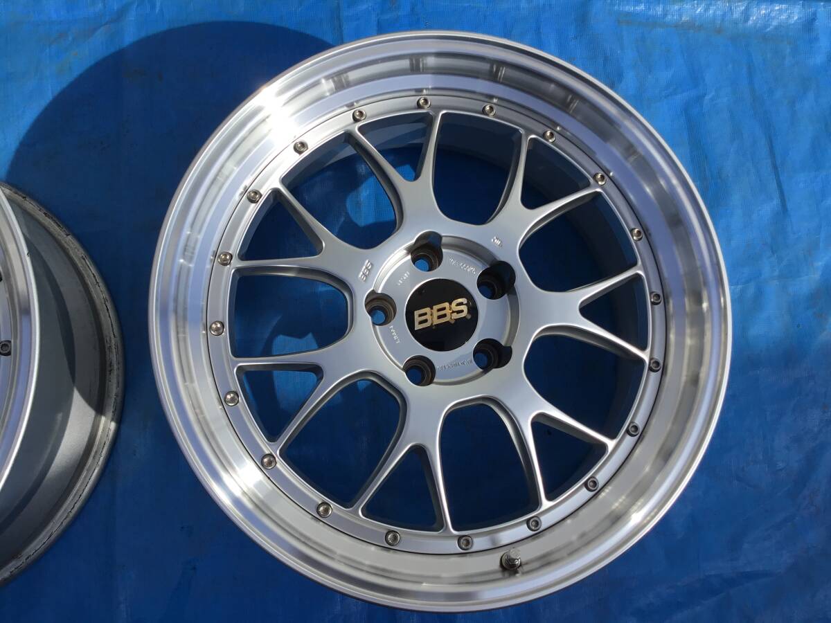 ★ 中古美品 BBS LM304 LM305 PCD120 8.5J 19 2本 9.5J 19 2本 BMW E60 M5 ★の画像5