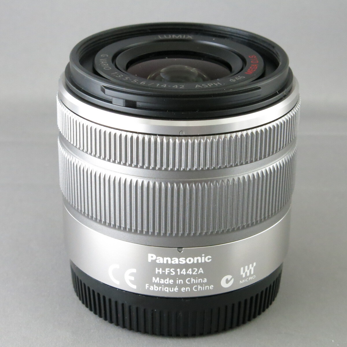 【新品同様】Panasonicパナソニック G VARIO14-42mmF3.5-5.6II MEGA OIS H-FS1442A マイクロフォーサーズ用★NO.8181の画像4