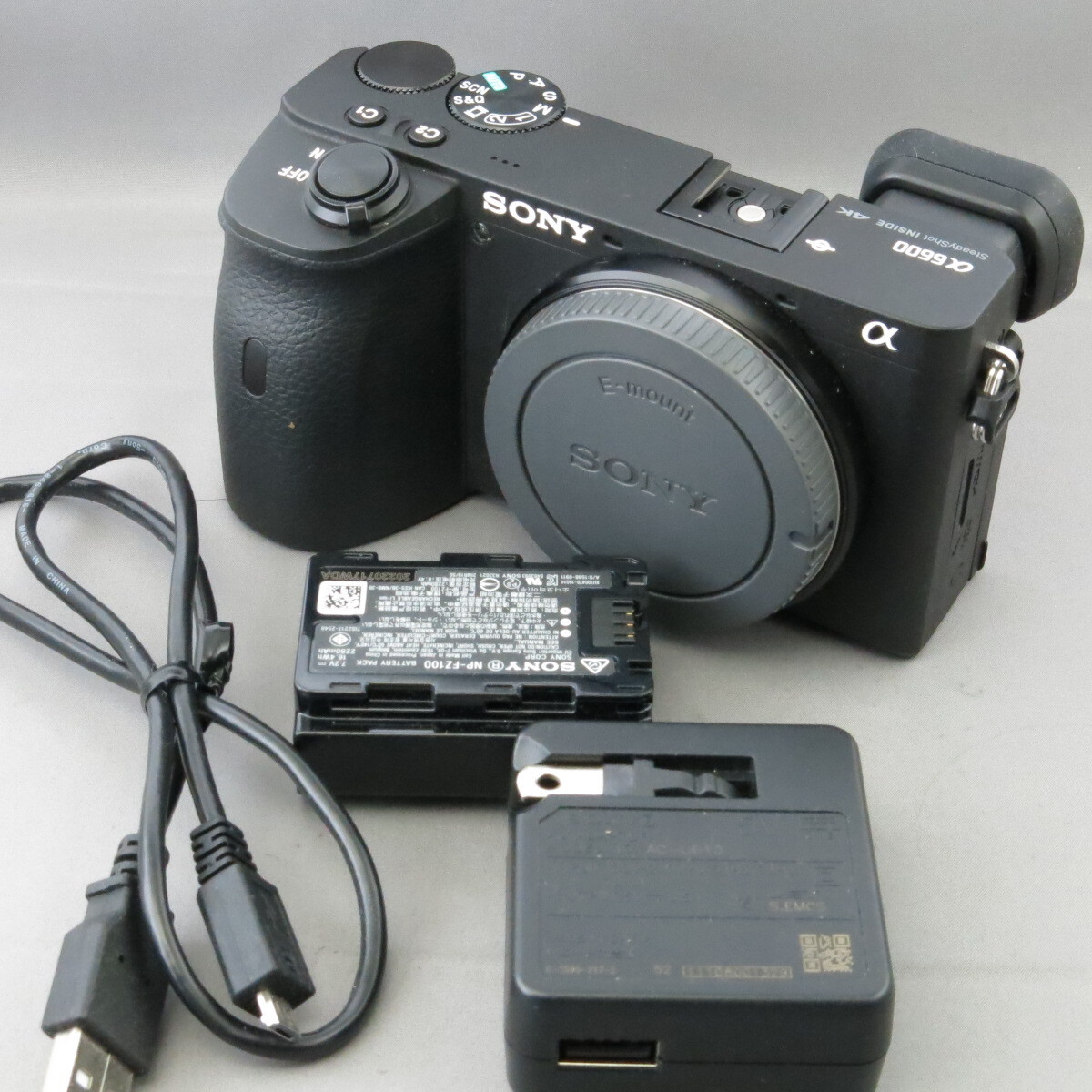 【美品】SONYソニー α6600 ILCE-6600 ★NO.8166の画像1