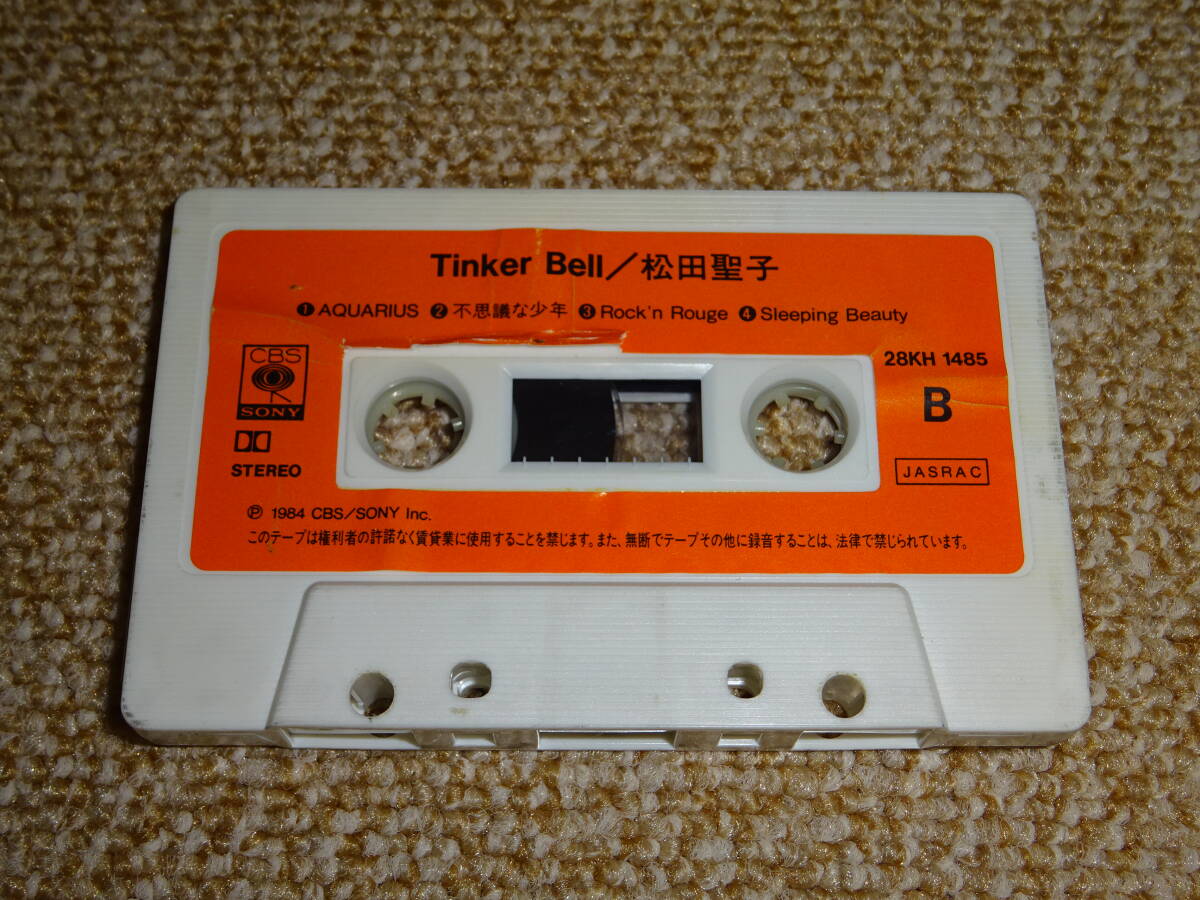 ★松田聖子★ SEIKO MATSUDA 「Tinker Bell」 カセットテープの画像6