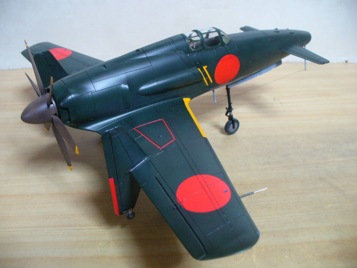 完成品 1/48 九州 J7W1 局地戦闘機 震電の画像4