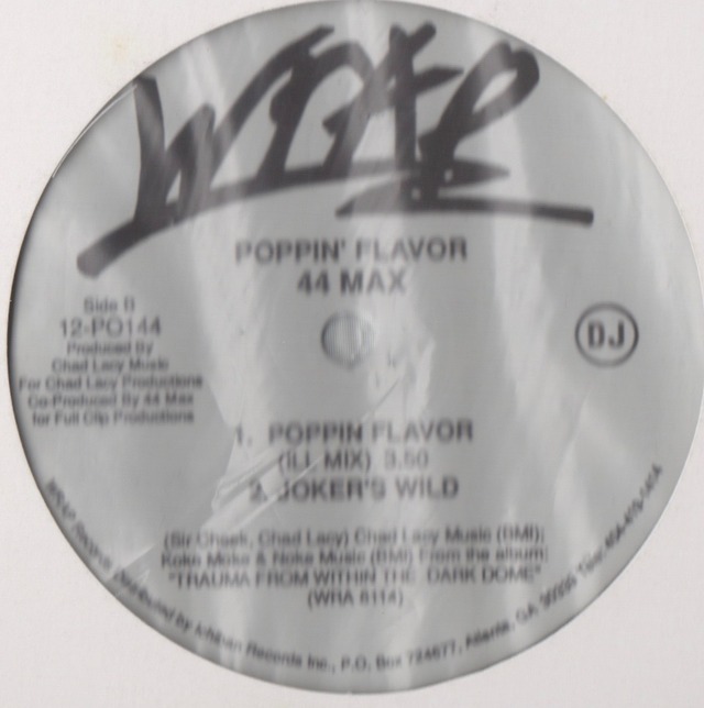 【廃盤12inch】44 Max / Poppin Flavor_画像2