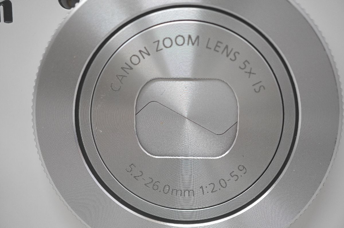 [4-51] 美品 Canon キャノン PowerShot S200 パワーショット PSS200 コンパクトデジタルカメラ 5.2-26.0mm 1:2.0-5.9 ホワイト 箱有 家電の画像6