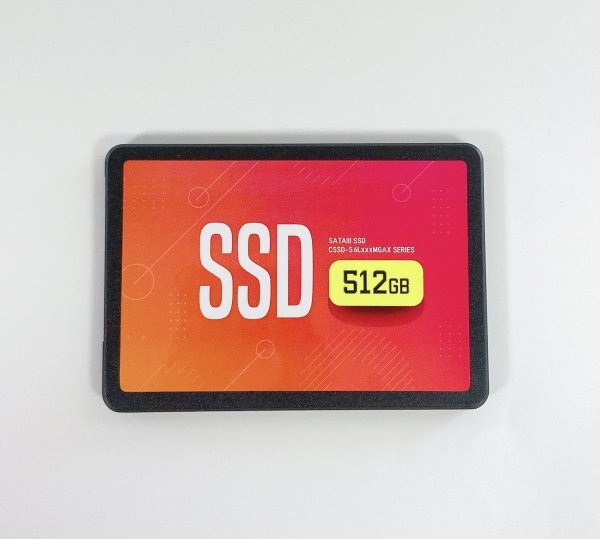 【使用時間極少】2.5インチ SSD 512GB SATA 作動品 №0419-1_画像2