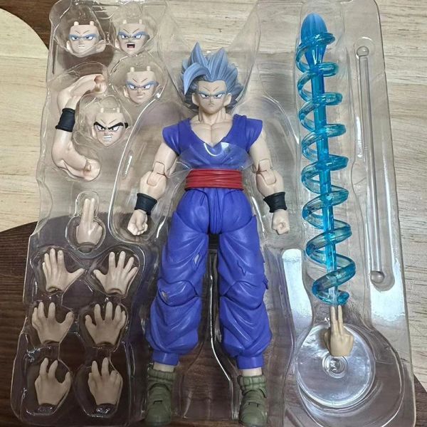 ドラゴンボール超 孫悟飯 ビースト アクションフィギュア 14cm エフェクトあり 箱有り_画像6