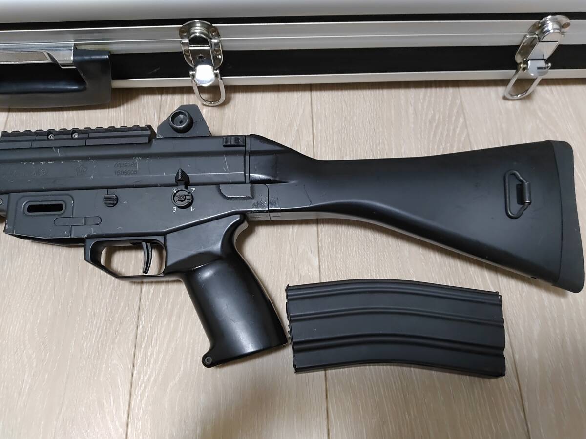 マルイ 89式小銃 固定銃床式 アルミハードガンケース付 多弾マガジン スタンダード電動ガン_画像4