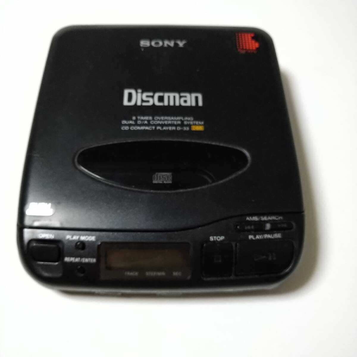 SONY ソニー Discman D-33 コンパクトCDプレイヤー 動作確認済の画像1