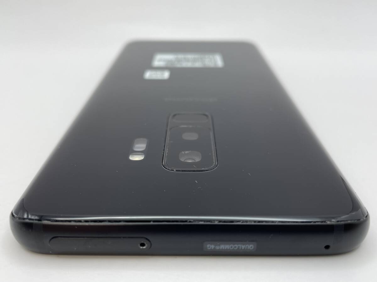 （G-1116)【爆速発送・土日発送可】 Galaxy S9+ S9プラス ブラック 64GB 利用制限〇 1円スタート キャリア・docomo アンドロイド Androidの画像6