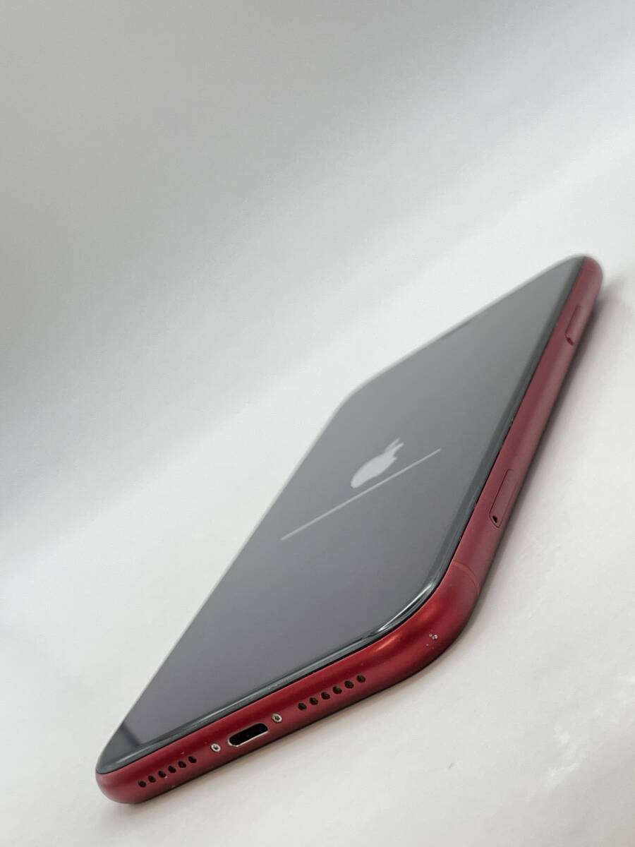 KT020367-H【爆速発送・土日発送可】iPhone XR レッド 64GB 利用制限◯ バッテリー容量100％ Apple 初期化済 SIMロック解除済 au 即決の画像5