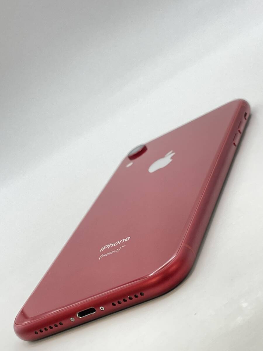 KT020367-H【爆速発送・土日発送可】iPhone XR レッド 64GB 利用制限◯ バッテリー容量100％ Apple 初期化済 SIMロック解除済 au 即決の画像9