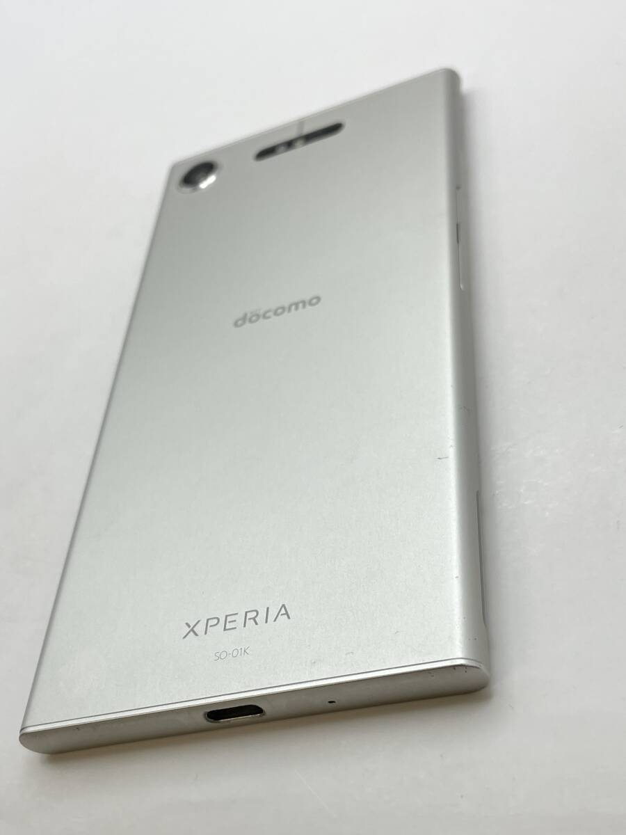 H-1124【爆速発送・土日発送可】Xperia XZ1 シルバー 1円スタート 64GB アンドロイド 利用制限 ◯ SONY【キャリア・docomo】の画像6