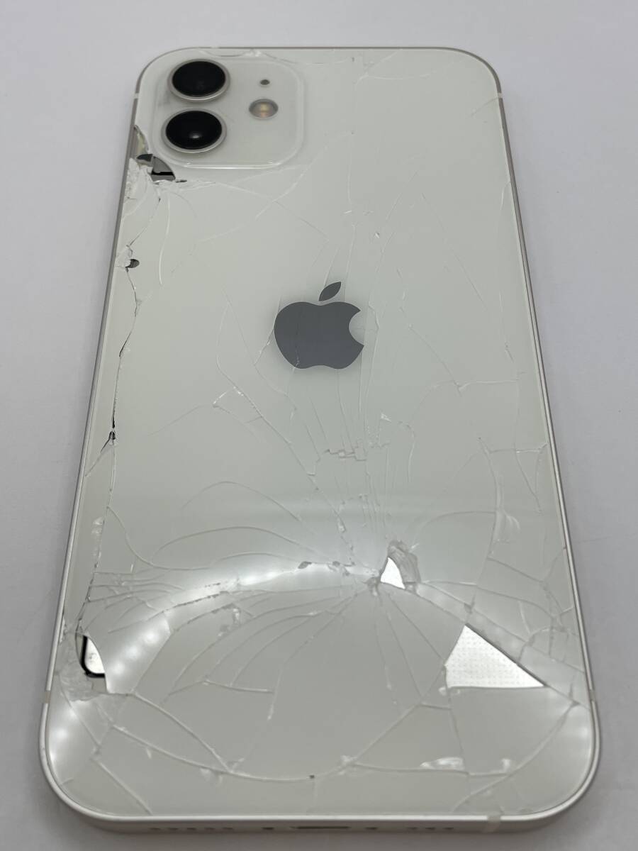 （KT011724）【爆速発送・土日発送可】iPhone 12 ホワイト 64GB バッテリー容量100％ アイフォン 利用制限〇 1円スタート キャリア・auの画像6