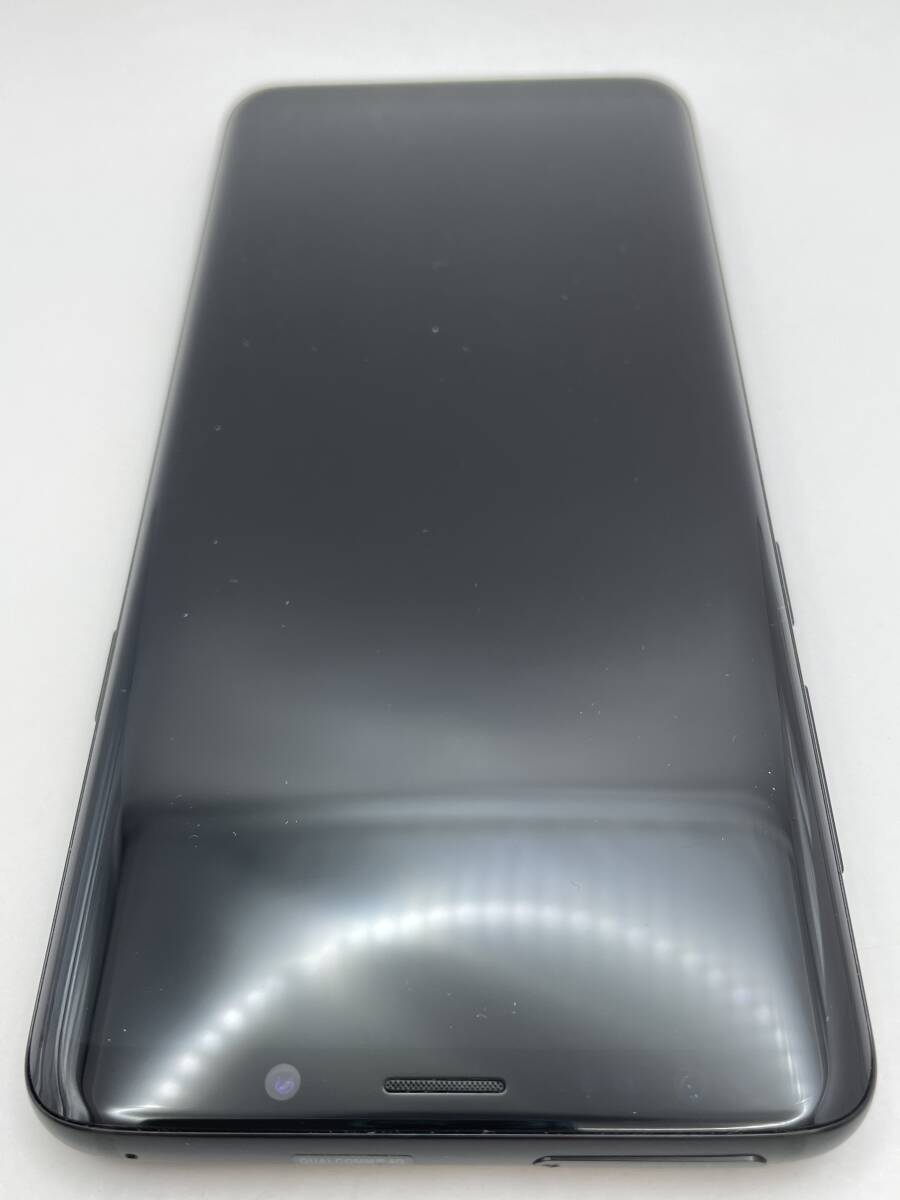 （G-1116)【爆速発送・土日発送可】 Galaxy S9+ S9プラス ブラック 64GB 利用制限〇 1円スタート キャリア・docomo アンドロイド Androidの画像3