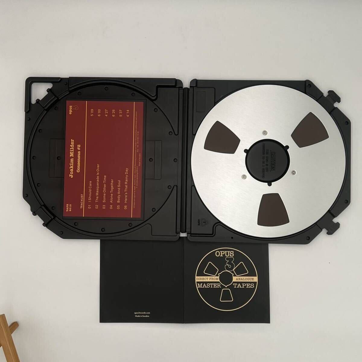 2tr38cm Jazz Opus 3 Joakim Milder 「Consensus #2」10号オープンリール スタジオマスターテープ新品 の画像5