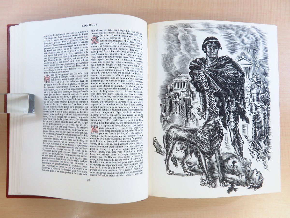 PLUTARQUE『LES VIES DES HOMMES ILLUSTRES』限定3200部 PLUTARQUE『LES VIES DES HOMMES ILLUSTRES』限定3200部