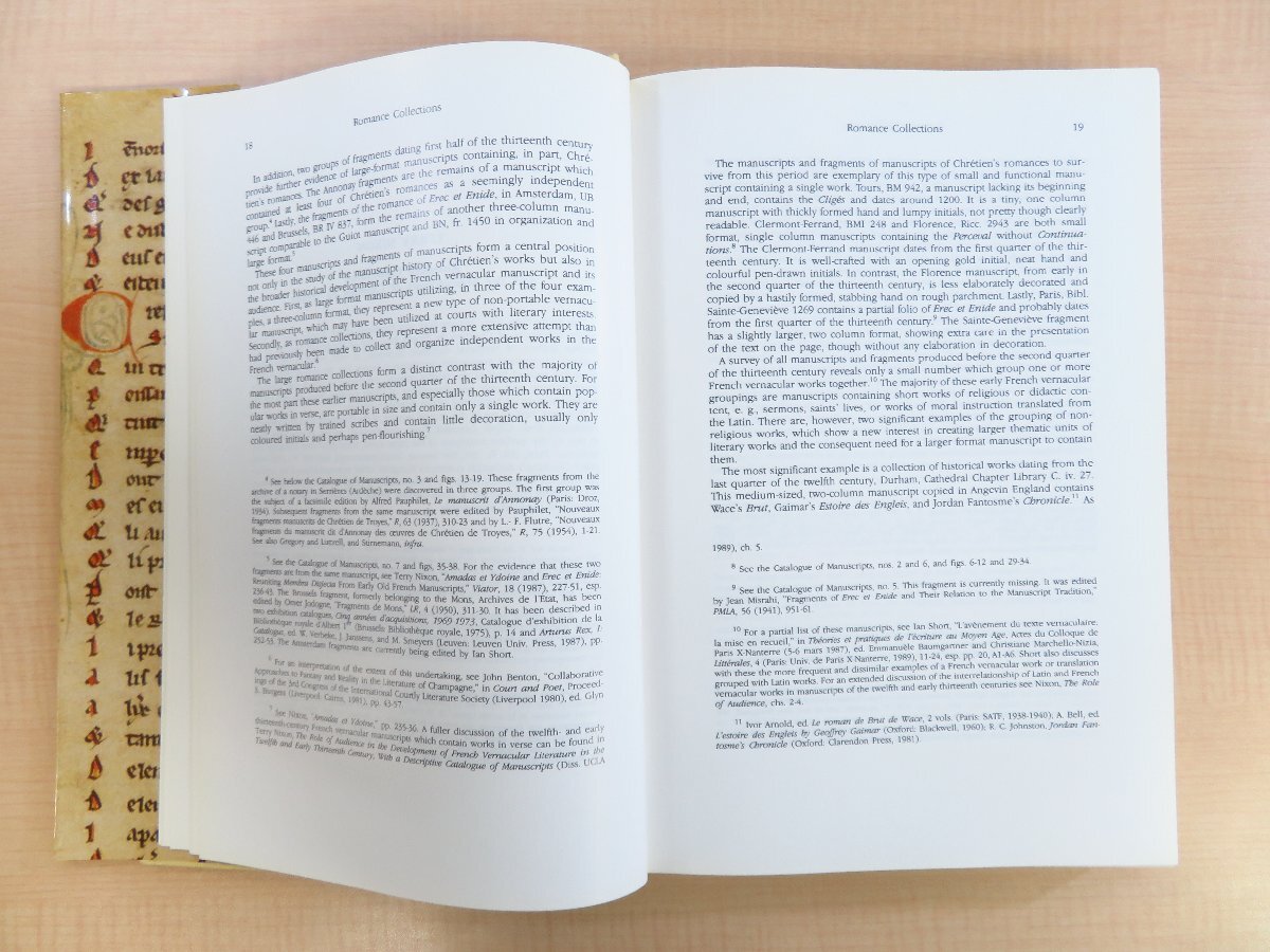 【爆売り!】 Les Manuscrits De Chretien De Troyes』(全2冊揃)1993年 その他