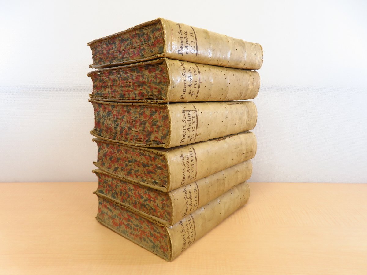 Serie degli uomini-』(全12巻揃) 1769-1775年フィレンツェ刊 Serie degli uomini-』(全12巻揃) 1769-1775年フィレンツェ刊