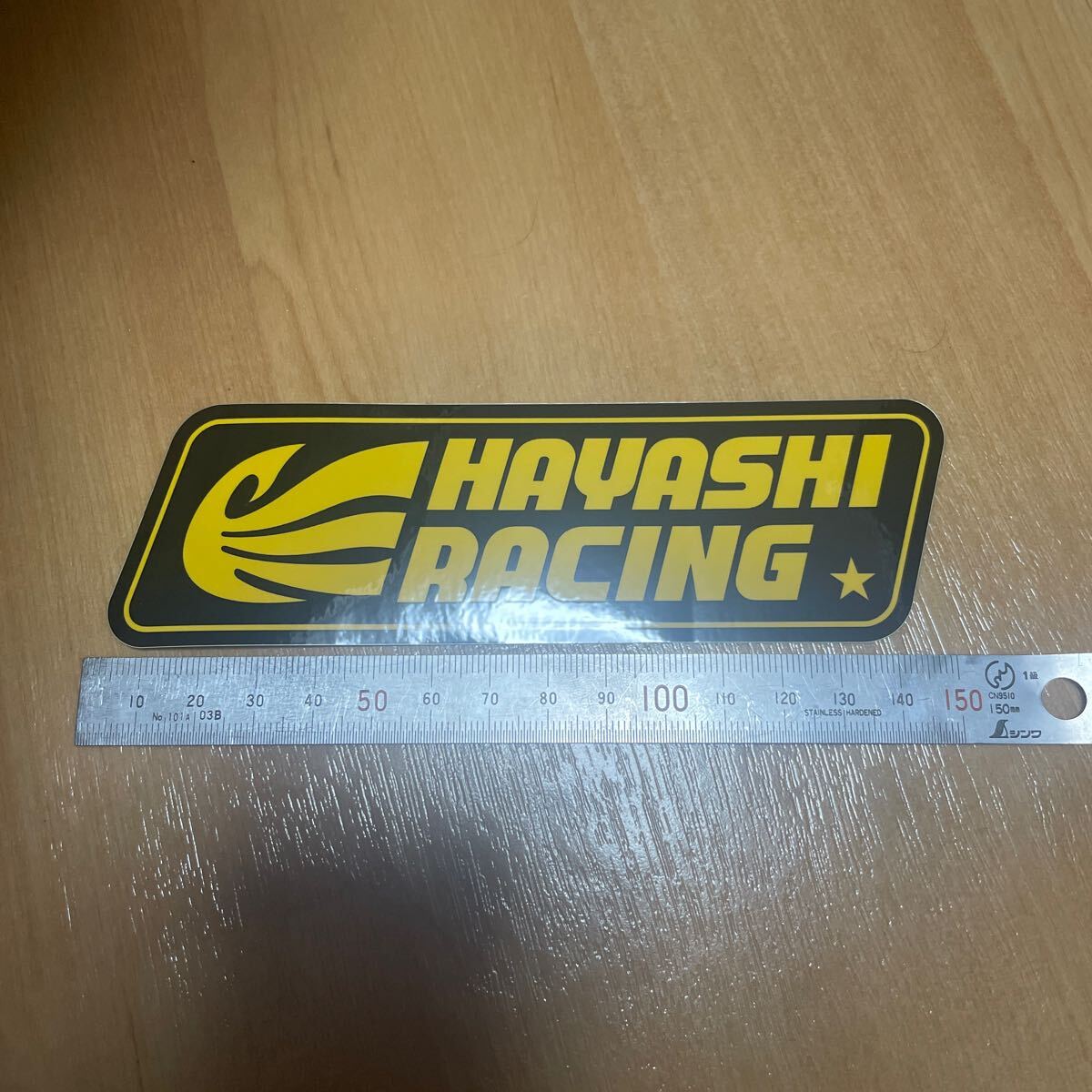 送料無料　新品　ステッカー ハヤシレーシング HAYASHI RACING デカール シール 旧車　ハコスカ　ケンメリ_画像2